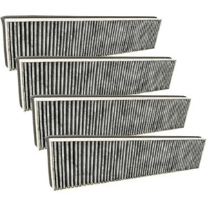 vhbw 4x Filtro al Carbonio Attivo per Cappe Miele vhbw 4x Filtro al Carbonio Attivo per Cappe Miele
