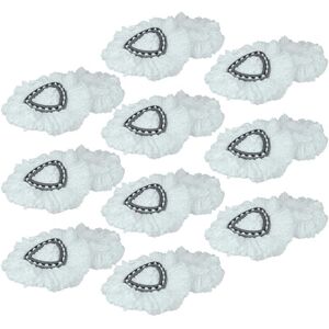 vhbw 20x Mop Cover Replacement for Vileda 152623 - Microfiber, Black/White vhbw 20x Mop Cover Replacement for Vileda 152623 - Microfiber, Black/White