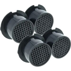 vhbw Refrigerator Activated Carbon Filter - Set of 4 vhbw Refrigerator Activated Carbon Filter - Set of 4