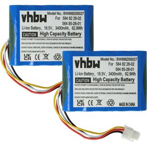 vhbw 2x Battery for Gardena R160Li - Garden Tool Battery vhbw 2x Battery for Gardena R160Li - Garden Tool Battery