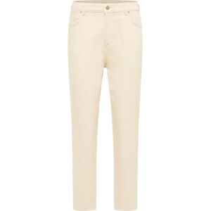 Mustang Charlotte Tapered Dames Jeans Offwhite Mustang Charlotte Tapered Dames Jeans Offwhite