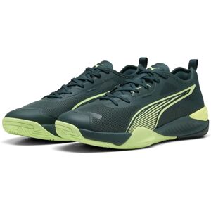 PUMA Eliminate NITRO 4 - Handball Shoes for Adults - Green Terrain Fizzy Light Yellow PUMA Eliminate NITRO 4 - Handball Shoes for Adults - Green Terrain Fizzy Light Yellow