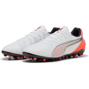 Puma King Match MG White Football Boots - Football Shoes Puma King Match MG White Football Boots - Football Shoes