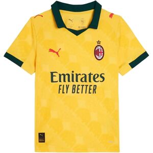 Puma 2025-2026 AC Milan Third Shirt - Yellow, Model 2025-2026, Short Sleeve Puma 2025-2026 AC Milan Third Shirt - Yellow, Model 2025-2026, Short Sleeve