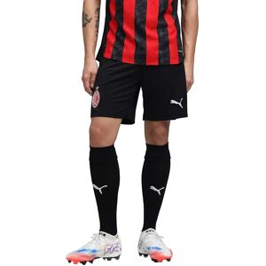 Puma 2025-2026 AC Milan Home Shorts - Lightweight Breathable - Shorts Puma 2025-2026 AC Milan Home Shorts - Lightweight Breathable - Shorts