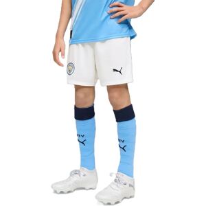 Puma Manchester City Home Junior Short 2025/2026 - White - Kids 7-8 Years - 24 inch Waist Puma Manchester City Home Junior Short 2025/2026 - White - Kids 7-8 Years - 24 inch Waist