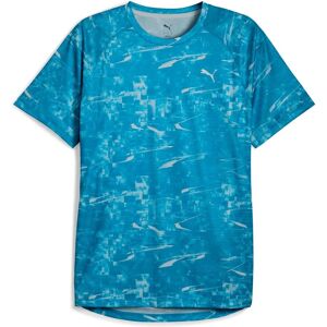 Puma Run Velocity AOP Tee Blå - T-shirt Puma Run Velocity AOP Tee Blå - T-shirt