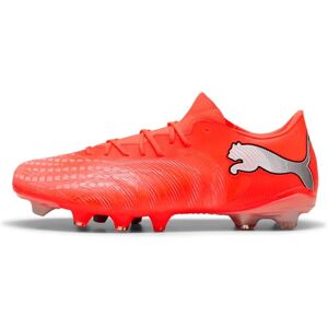 Puma Future 9 Match Fusion Fußballschuhe - Leichtes Synthetik, Glowing Red, Weiß, Schwarz, Silber Puma Future 9 Match Fusion Fußballschuhe - Leichtes Synthetik, Glowing Red, Weiß, Schwarz, Silber
