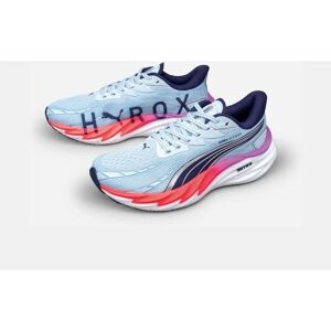 Puma Velocity NITRO 4 Hyrox Gris Rose - Chaussures - Publicité Puma Velocity NITRO 4 Hyrox Gris Rose - Chaussures - Publicité