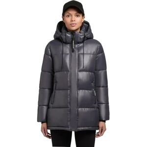 KHUJO Word3 Satin-YM Damenjacke Blau KHUJO Word3 Satin-YM Damenjacke Blau