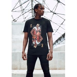Mister Tee King Mike Tee negru - Tricou de baschet pentru fani Mister Tee King Mike Tee negru - Tricou de baschet pentru fani