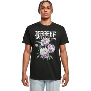 Mister Tee Black T-shirt Believe Nothing - T-shirt Mister Tee Black T-shirt Believe Nothing - T-shirt