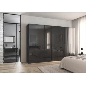 RAUCH - AGORDO - Graumetallic - Glasfront - Wardrobe RAUCH - AGORDO - Graumetallic - Glasfront - Wardrobe