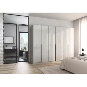 Rauch - AGORDO - Seidengrau - Glasfront - Wardrobe Rauch - AGORDO - Seidengrau - Glasfront - Wardrobe