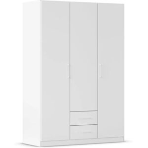 RAUCH Belfast Kleiderschrank - 3 Türen, Höhenverstellbare Böden, Metallgriffe RAUCH Belfast Kleiderschrank - 3 Türen, Höhenverstellbare Böden, Metallgriffe