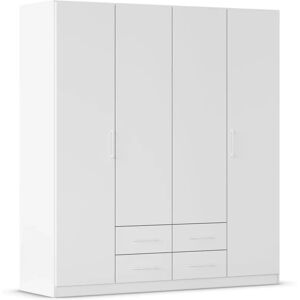 Rauch Belfast Kleiderschrank - 181cm x 54cm x 197cm - Alpinweiß - Kleiderschrank Rauch Belfast Kleiderschrank - 181cm x 54cm x 197cm - Alpinweiß - Kleiderschrank