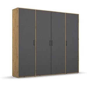 RAUCH VOYAGER Kleiderschrank - grau (eiche artisan, graumetallic) - Kleiderschrank RAUCH VOYAGER Kleiderschrank - grau (eiche artisan, graumetallic) - Kleiderschrank