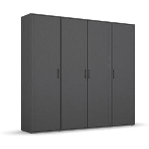 Rauch Kleiderschrank VOYAGER - 4-türig, Verstellbare Böden, Made in Germany Rauch Kleiderschrank VOYAGER - 4-türig, Verstellbare Böden, Made in Germany