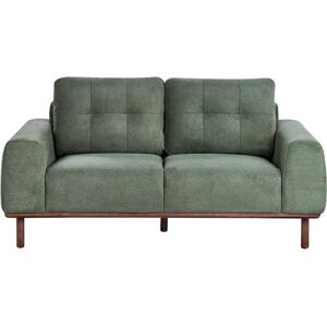 Beliani Sofa Model Laurila - 2 Seater Fabric Green Beliani Sofa Model Laurila - 2 Seater Fabric Green