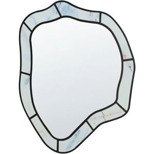 BELIANI Liverdun Blaue Moderner Wandspiegel - Unregelmäßige Form BELIANI Liverdun Blaue Moderner Wandspiegel - Unregelmäßige Form