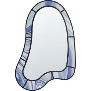 Beliani Montsec Wall Mirror - Violet, Modern, Irregular Beliani Montsec Wall Mirror - Violet, Modern, Irregular