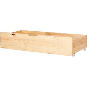 Beliani Bett Aufbewahrungs- Schubladen - Skandinavischer Minimalismus - Helles Holz Beliani Bett Aufbewahrungs- Schubladen - Skandinavischer Minimalismus - Helles Holz