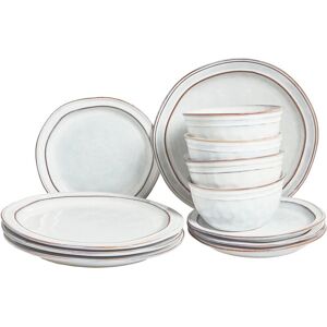 Beliani - Chives 12-piece Dishware Set - Dishware Set Beliani - Chives 12-piece Dishware Set - Dishware Set