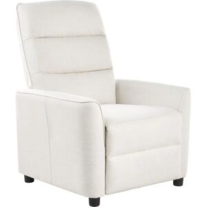 Beliani Sande White Recliner - Traditional Style Beliani Sande White Recliner - Traditional Style