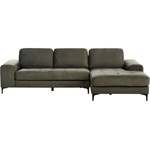 Beliani Eucalyptus Green Velvet Corner Sofa - Sofá Seccional Esquinero Modern Beliani Eucalyptus Green Velvet Corner Sofa - Sofá Seccional Esquinero Modern