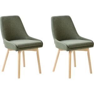 Beliani Melfort II - Dining Chairs - Dark Green Beliani Melfort II - Dining Chairs - Dark Green