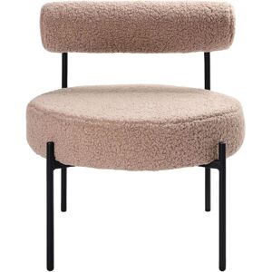 Beliani Alpha Vintage Round Armchair - Furniture Beliani Alpha Vintage Round Armchair - Furniture