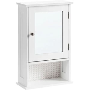 Beliani Huila Wall Bathroom Cabinet with Mirror Beliani Huila Wall Bathroom Cabinet with Mirror
