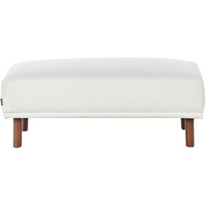 Beliani Holt White Rectangular Ottoman - Ottoman Beliani Holt White Rectangular Ottoman - Ottoman