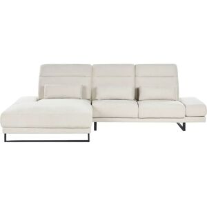 Beliani Ikast Adjustable L-Shaped Sofa - Modern Furniture Beliani Ikast Adjustable L-Shaped Sofa - Modern Furniture
