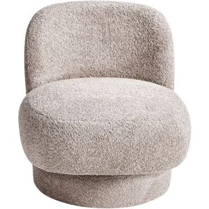 Fauteuil tournant Beliani Aylo beige - Fauteuil - Publicité Fauteuil tournant Beliani Aylo beige - Fauteuil - Publicité