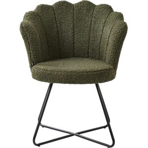 Beliani Lovelock Green Retro Armchair - Armchair Beliani Lovelock Green Retro Armchair - Armchair