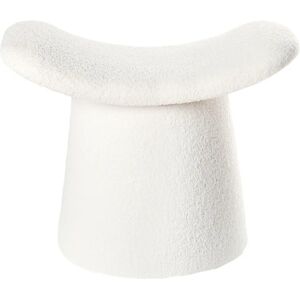 Beliani Riddle Pouf Moderne Bouclé Blanc - Publicité Beliani Riddle Pouf Moderne Bouclé Blanc - Publicité