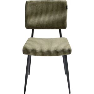 Beliani - Retro Green Velvet Dining Chairs - Dining Chairs Beliani - Retro Green Velvet Dining Chairs - Dining Chairs