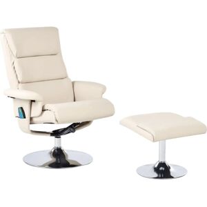 Beliani Legend Reclining Massage Chair with Heating - Massage & Footrest Beliani Legend Reclining Massage Chair with Heating - Massage & Footrest