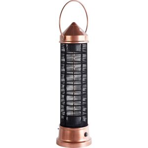 BELIANI Copper Patio Heater - Infrared Outdoor Heater - 1800W BELIANI Copper Patio Heater - Infrared Outdoor Heater - 1800W