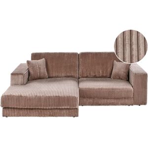 Beliani Light Brown Lofoten Corner Sofa - Corner Sofa Beliani Light Brown Lofoten Corner Sofa - Corner Sofa