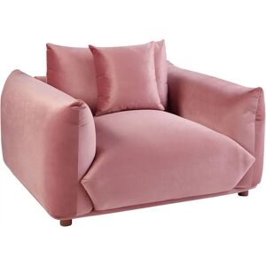 Beliani Luvos Velvet Armchair - Armchair Beliani Luvos Velvet Armchair - Armchair