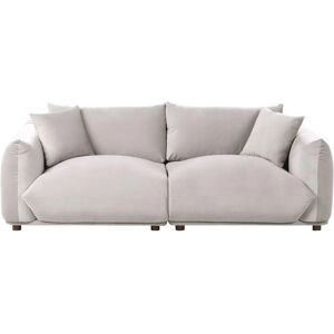 Beliani Luvos Velvet 3-Seater Sofa - Living Room Furniture Beliani Luvos Velvet 3-Seater Sofa - Living Room Furniture