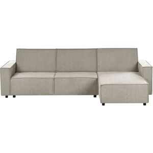 BELIANI Beige Corner Sofa Bed - Sofá cama esquinero BELIANI Beige Corner Sofa Bed - Sofá cama esquinero