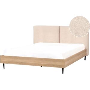 Beliani Limanton Beige Bed - Modern Style, Supportive, Easy Assembly Beliani Limanton Beige Bed - Modern Style, Supportive, Easy Assembly