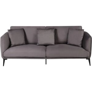 Beliani Bodum Velvet 3-Seater Sofa - Modern Living Room Furniture Beliani Bodum Velvet 3-Seater Sofa - Modern Living Room Furniture