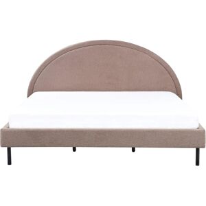 Beliani - Margut Bed - Minimalist, Bouclé, 180x200 cm - Bed Beliani - Margut Bed - Minimalist, Bouclé, 180x200 cm - Bed