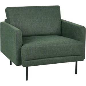 Beliani Breda Dark Green Modern Armchair - Minimalist Style Beliani Breda Dark Green Modern Armchair - Minimalist Style