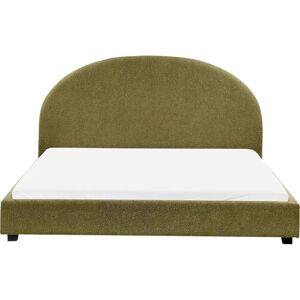 Beliani Vaucluse Bed - Olive Green Beliani Vaucluse Bed - Olive Green