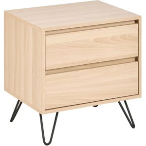 Cardigan Light Brown Minimalist Nightstand - Nightstand Cardigan Light Brown Minimalist Nightstand - Nightstand